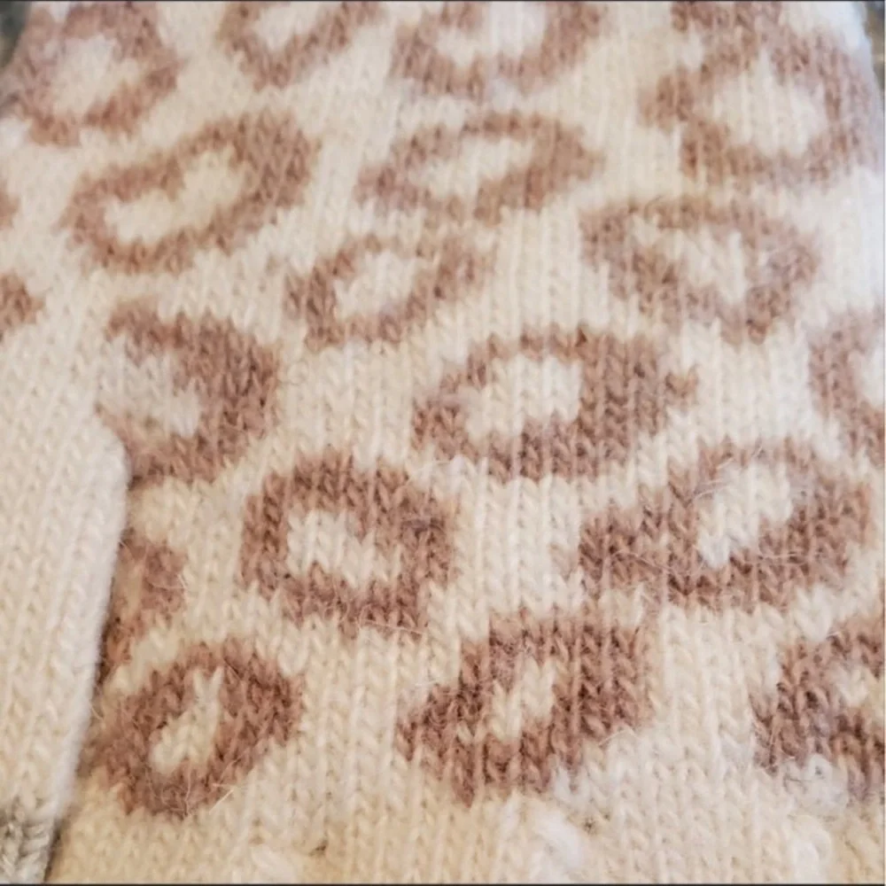 New Leopard Print Smart Touch Gloves